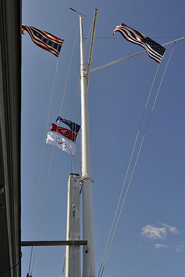 Flags Flying