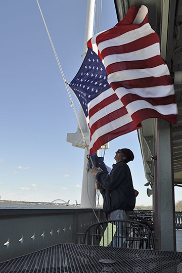 Raising the Flag